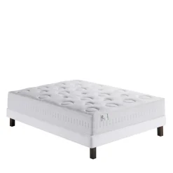 Simmons OXYGÈNE-R Matelas 100% ressorts, épaisseur 26cm, accueil moelleux