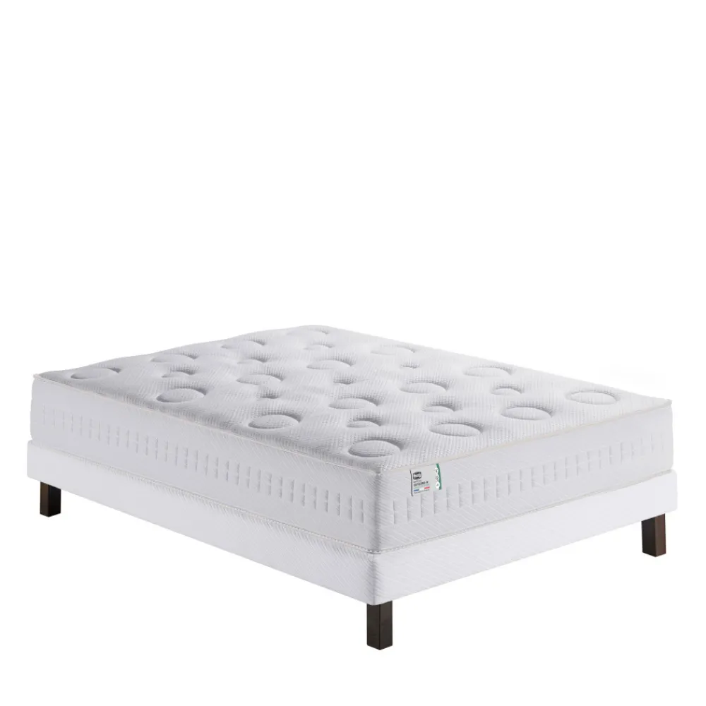 Simmons OXYGÈNE-R Matelas 100% ressorts, épaisseur 26cm, accueil moelleux