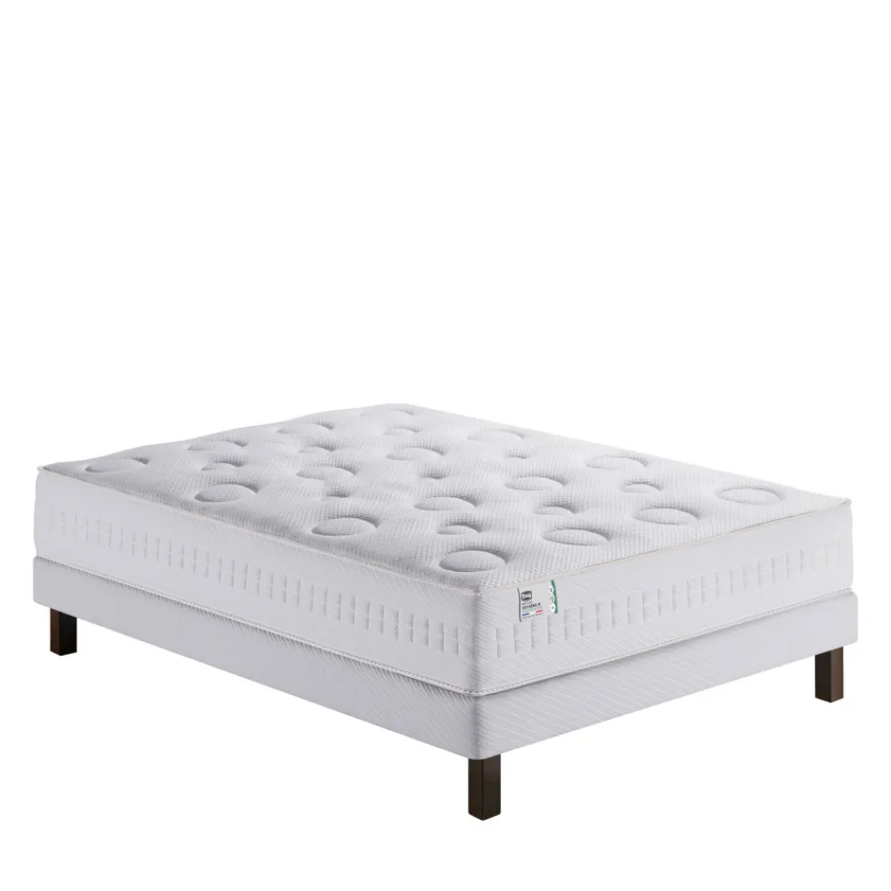 Simmons OXYGÈNE-R Matelas 100% ressorts, épaisseur 26cm, accueil moelleux