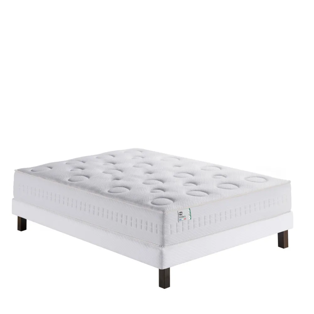 Simmons OXYGÈNE-R Matelas 100% ressorts, épaisseur 26cm, accueil moelleux
