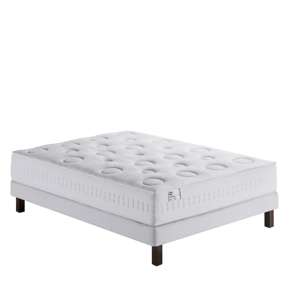 Simmons OXYGÈNE-R Matelas 100% ressorts, épaisseur 26cm, accueil moelleux