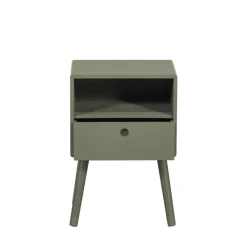 Woood OZZY Table de chevet 1 tiroir, 1 niche en bois