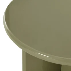 Drawer PALOMA Table d'appoint ronde en bois laqué ø50cm