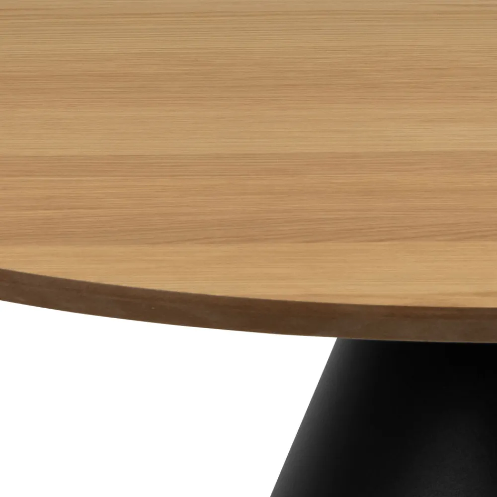 Drawer PARIDES Table basse ronde en bois ø85cm