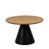 Drawer PARIDES Table basse ronde en bois ø65cm