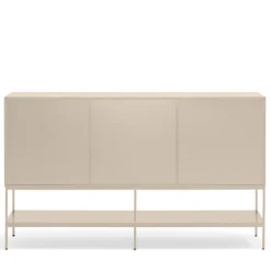 Teulat PLATT Buffet 2 portes en bois et métal L166 cm