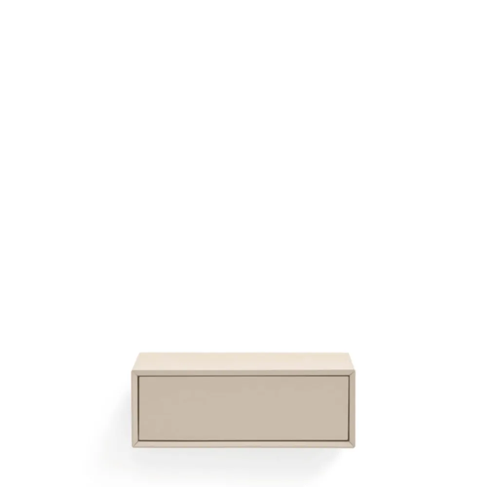 Teulat PLATT Table de chevet 1 tiroir murale en bois