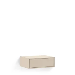Teulat PLATT Table de chevet 1 tiroir murale en bois