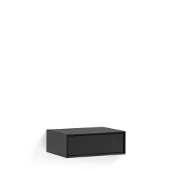 Teulat PLATT Table de chevet 1 tiroir murale en bois