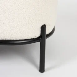 No name POLLYRepose-pieds en tissu bouclette