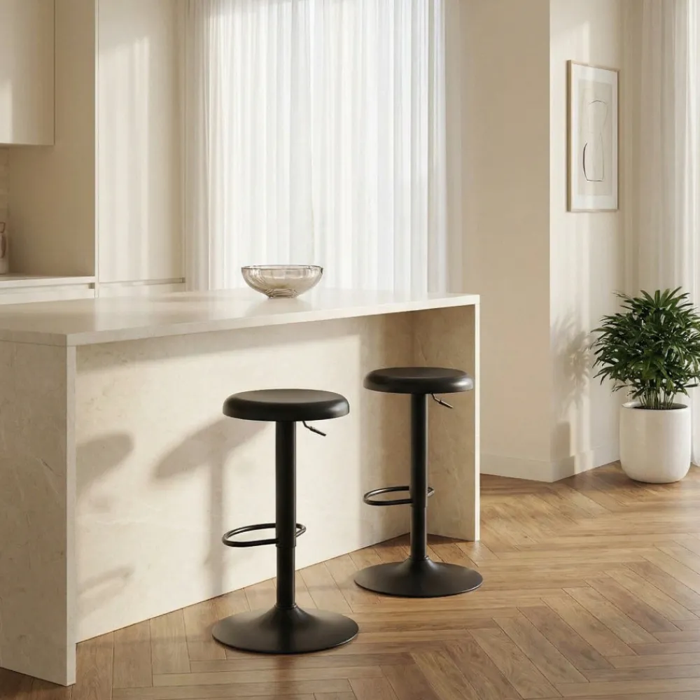 Drawer POP Tabouret de bar réglable en métal H60-81cm