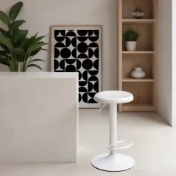 Drawer POP Tabouret de bar réglable en métal H60-81cm