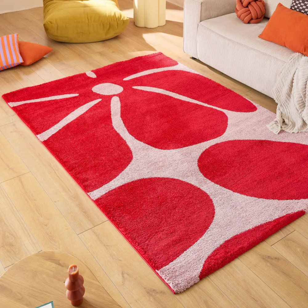 Enfant Drawer POP Tapis vintage à motif floral