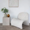 House Nordic PRAGUE Table d'appoint effet marbre