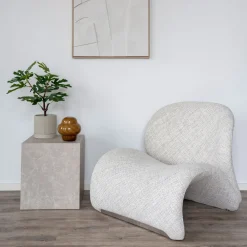 House Nordic PRAGUE Table d'appoint effet marbre