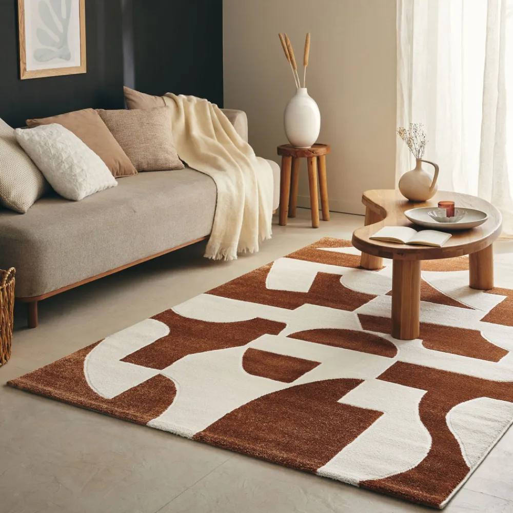Drawer PRISMA Tapis contemporain à motif géométrique