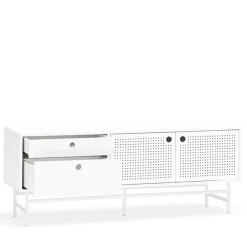 Teulat PUNTO Buffet en bois 2 portes 2 tiroirs L140cm
