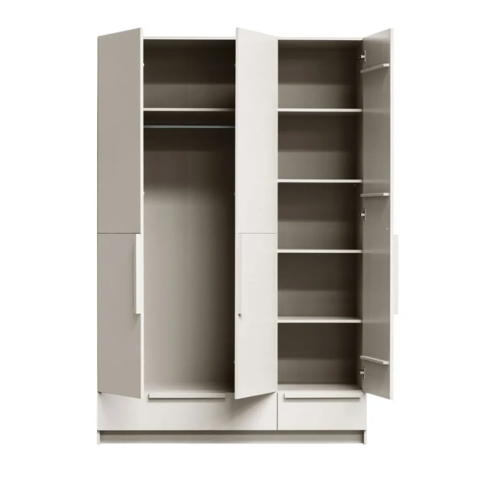 Woood PURE Armoire 3 portes en bois H215cm