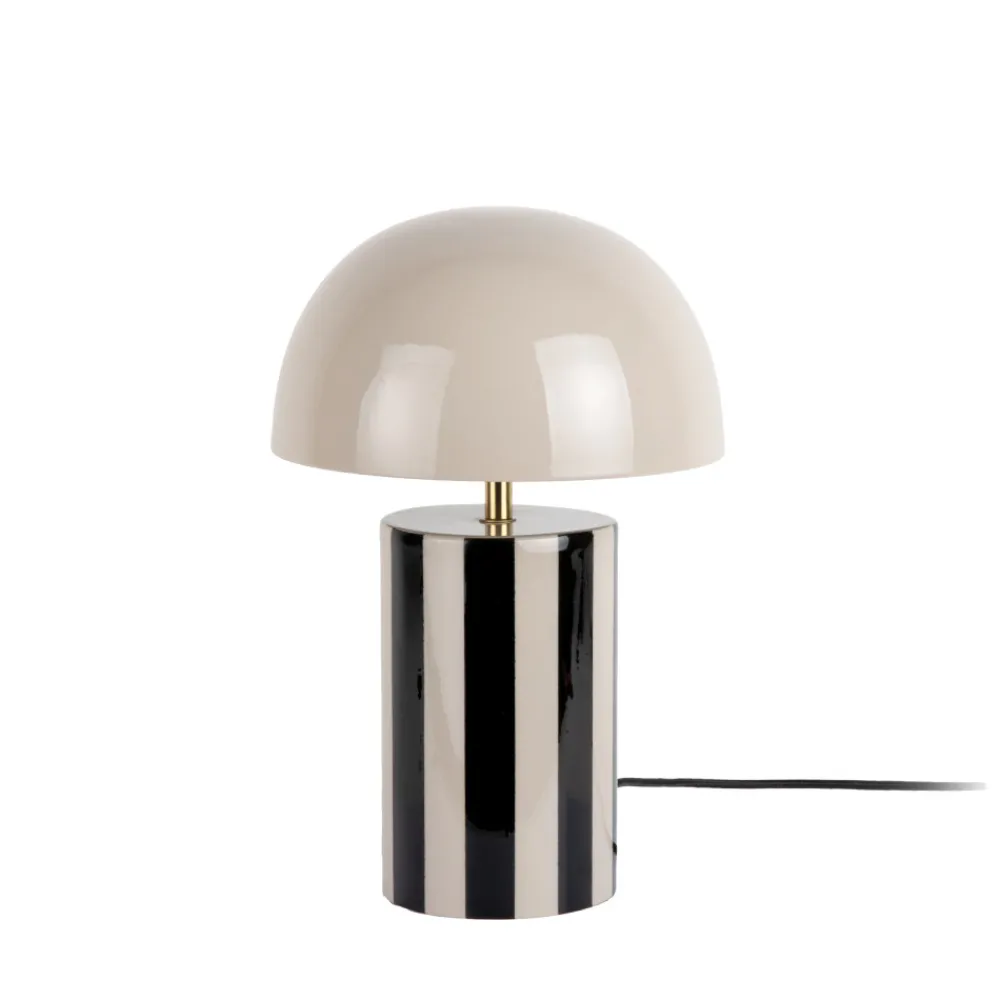 Leitmotiv RAYADO Lampe à poser champignon en métal