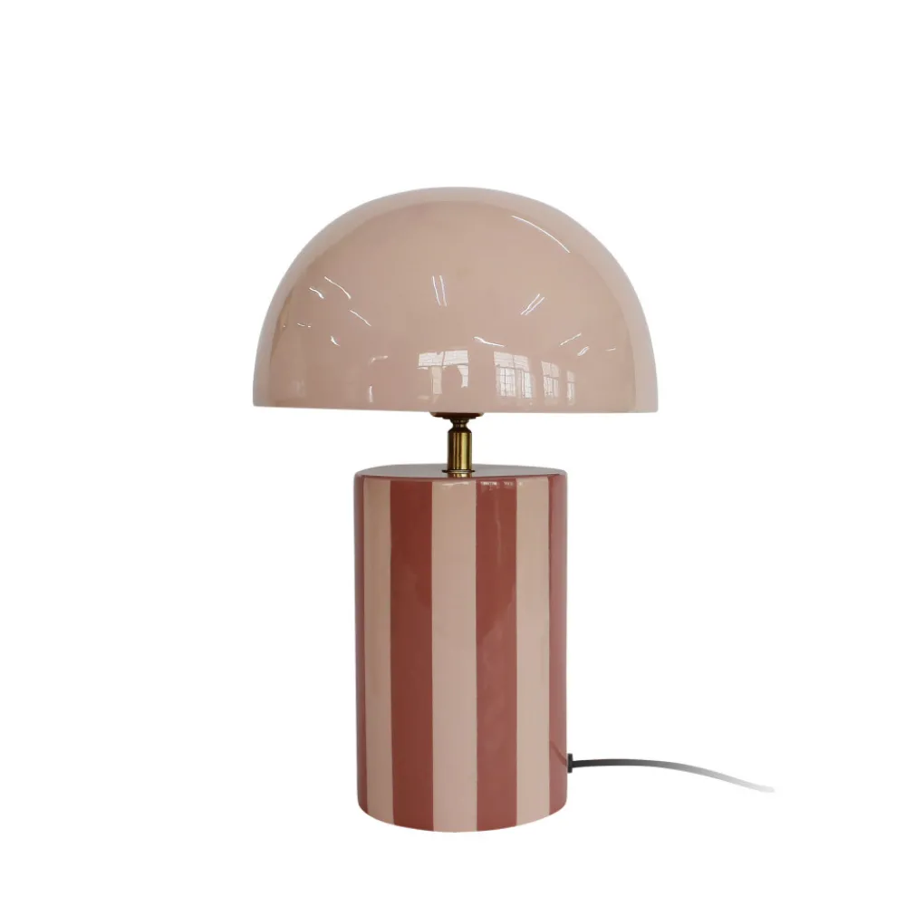 Leitmotiv RAYADO Lampe à poser champignon en métal