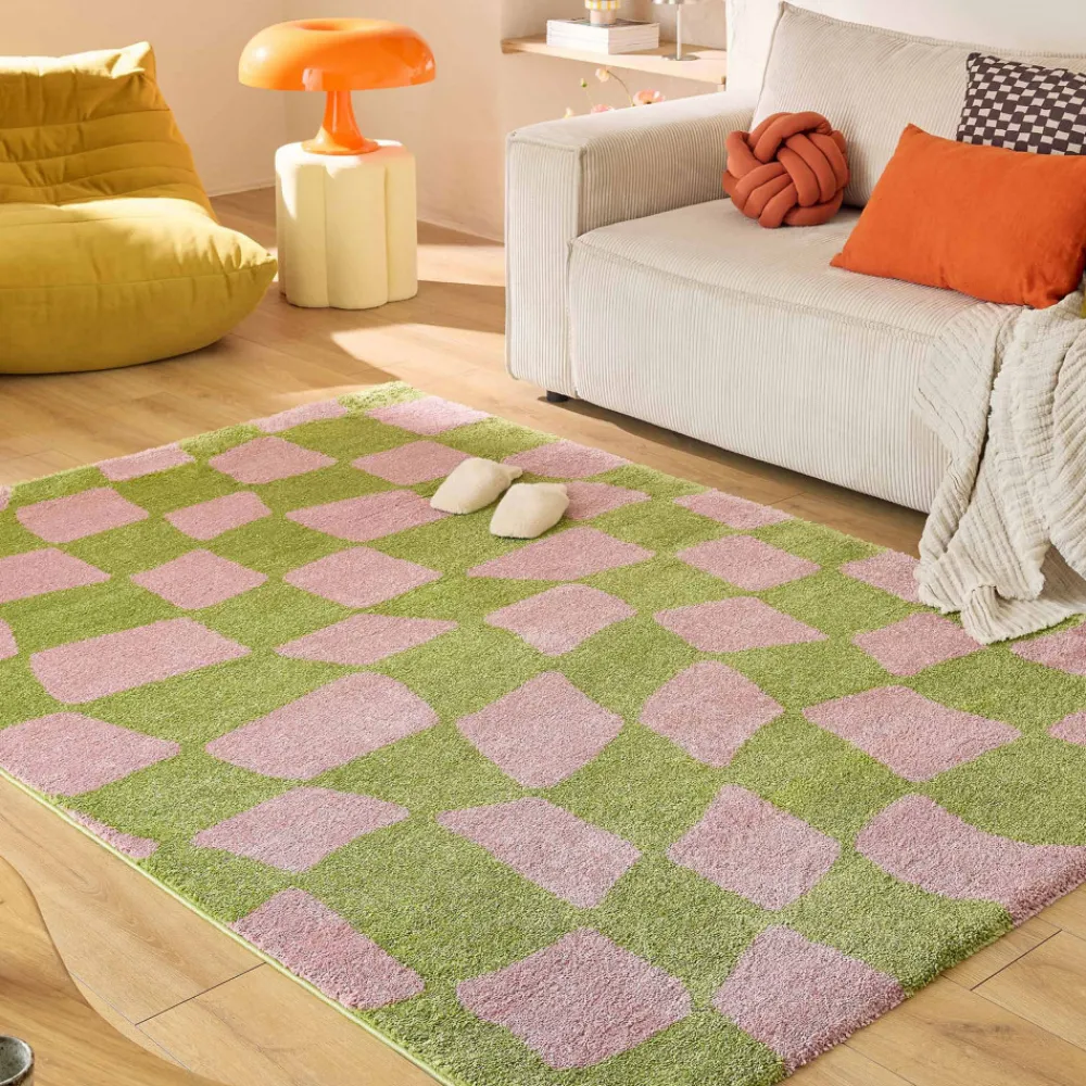 Drawer RETRO Tapis damiers