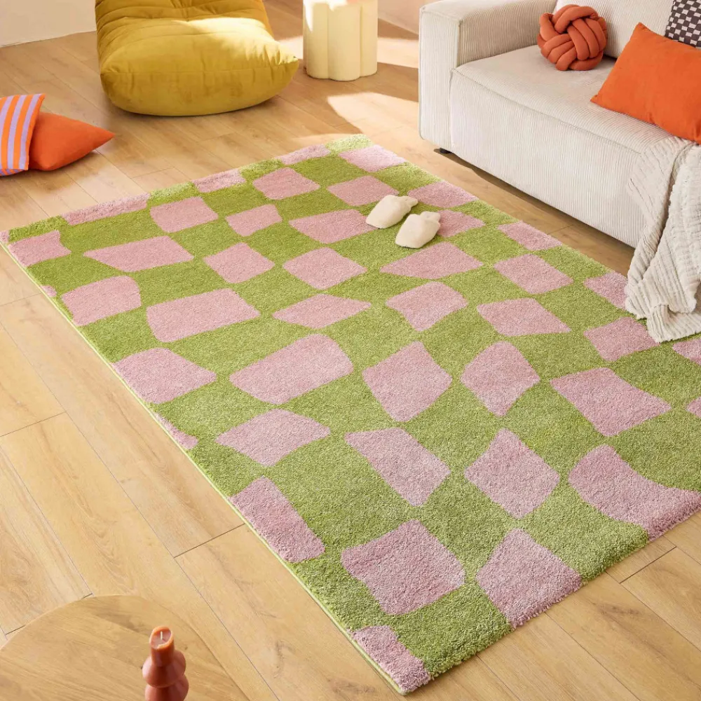 Drawer RETRO Tapis damiers