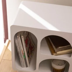 Drawer RICHIE Table de chevet 3 niches en bois