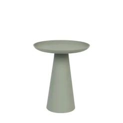 No name RINGAR Table d'appoint ronde en aluminium ø34,5cm