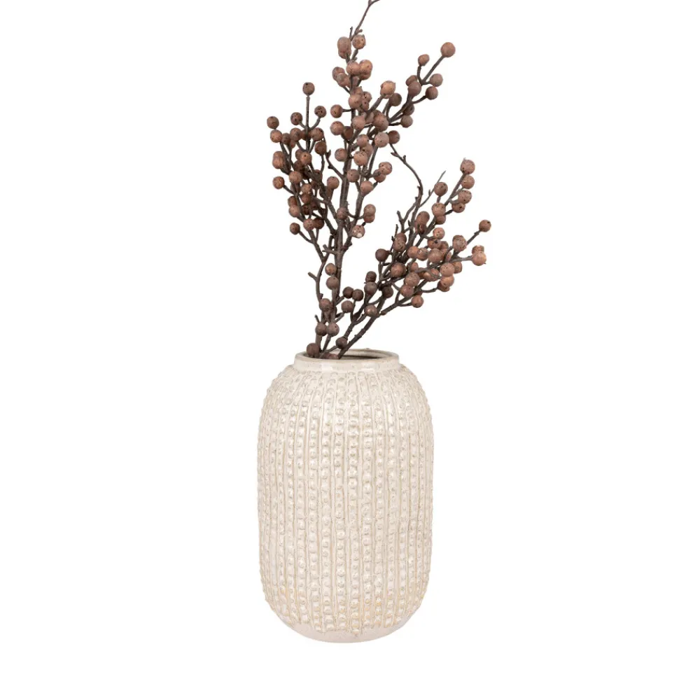 House Nordic RIVAS Vase en grès H25,5cm