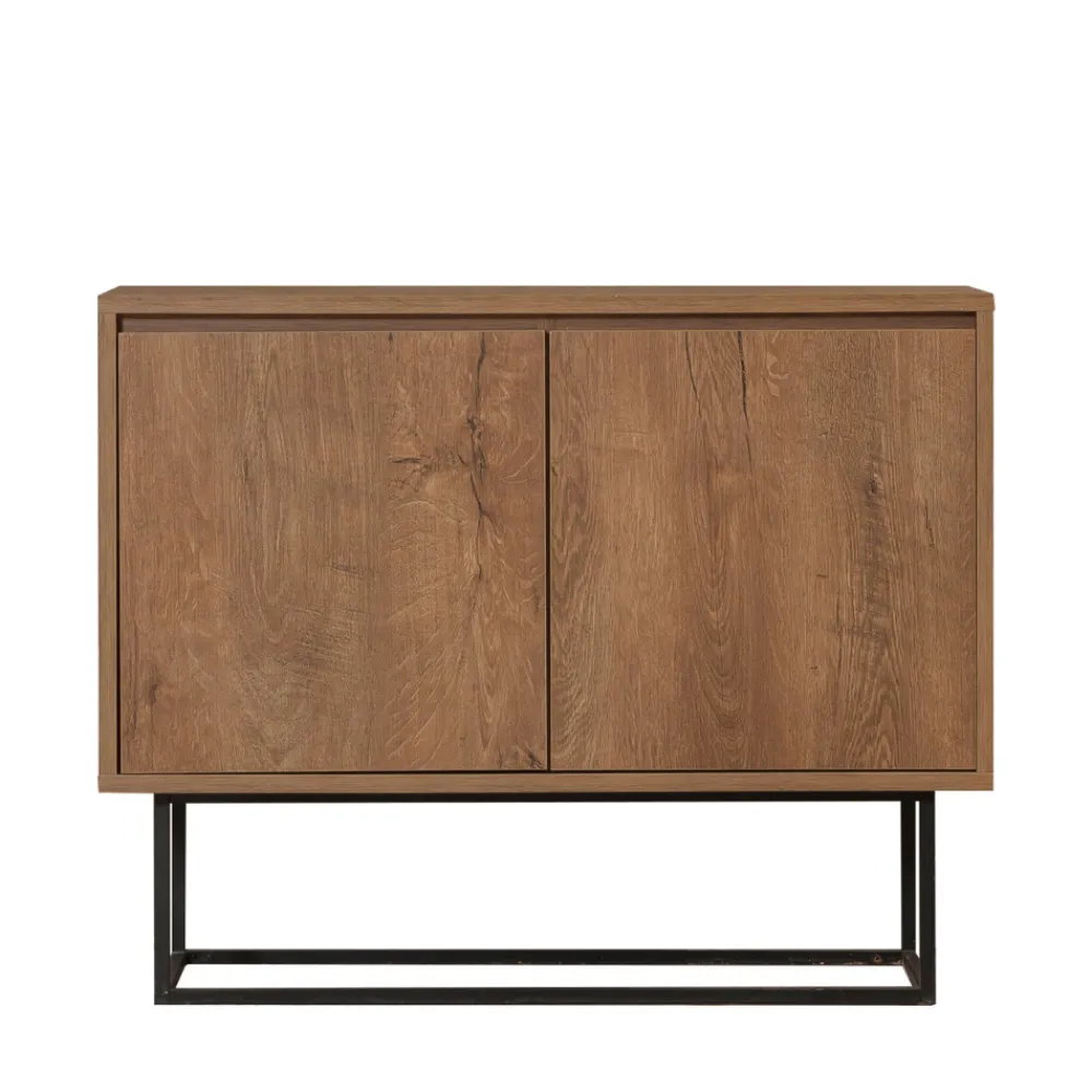 Drawer ROA Buffet 2 portes en bois et métal L90cm