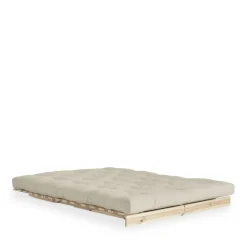Karup Design ROOTS Canapé convertible 140x200cm en bois naturel et tissu
