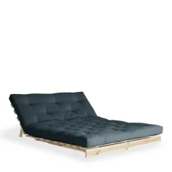 Karup Design ROOTS Canapé convertible 140x200cm en bois naturel et tissu