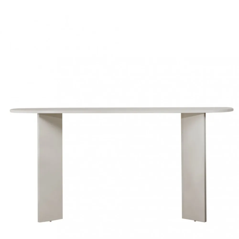 Drawer SAM Console ovale en bois L150cm