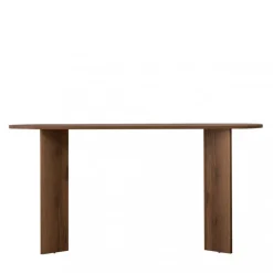 Drawer SAM Console ovale en bois L150cm