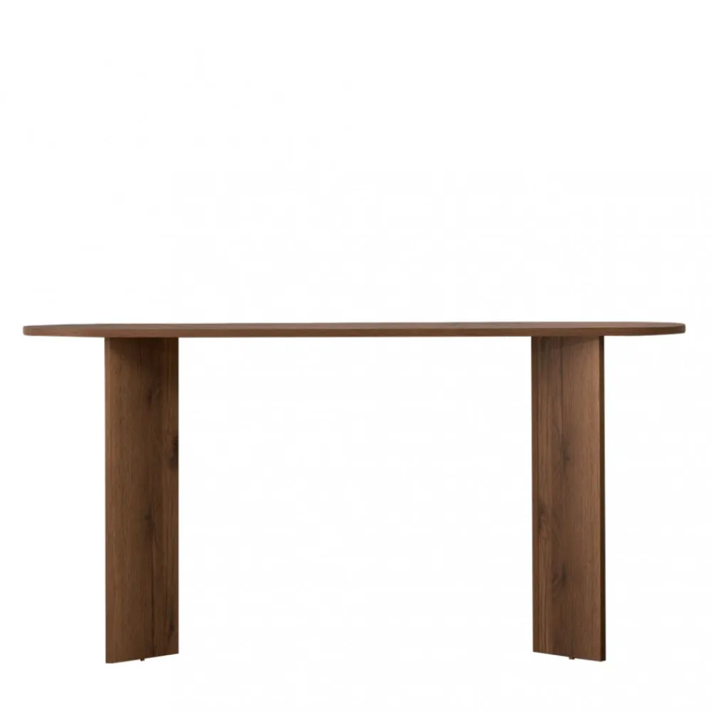 Drawer SAM Console ovale en bois L150cm