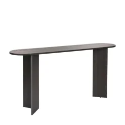 Drawer SAM Console ovale en bois L150cm