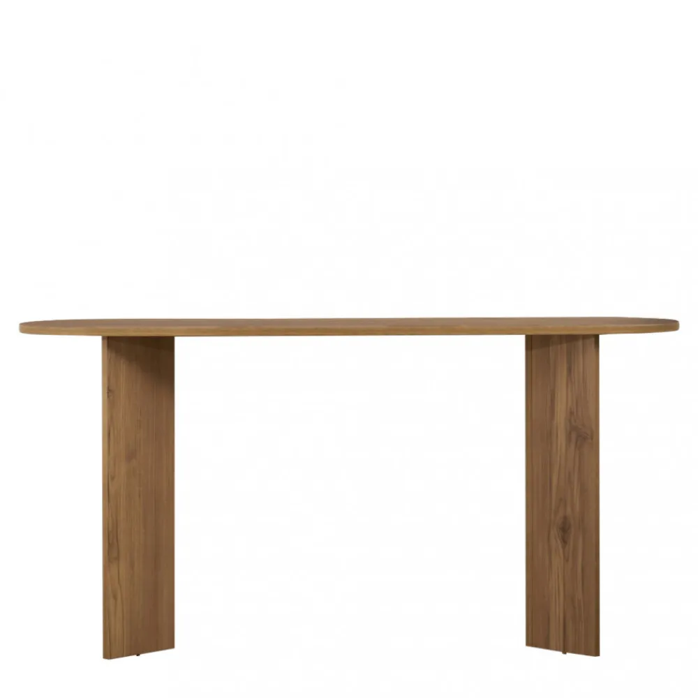 Drawer SAM Console ovale en bois L150cm