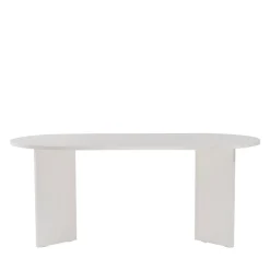 Drawer SAM Table à manger 8 personnes ovale en bois