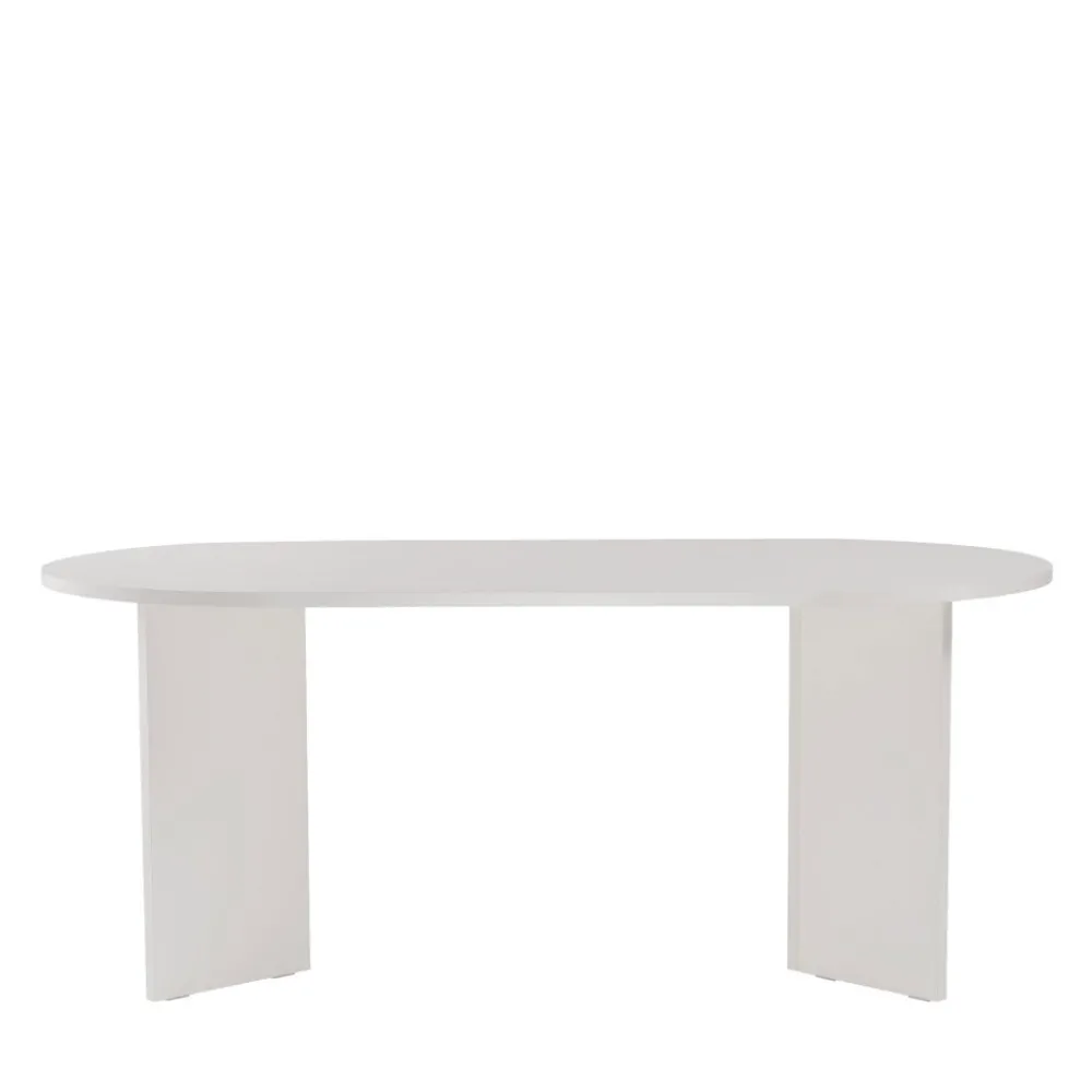 Drawer SAM Table à manger 8 personnes ovale en bois
