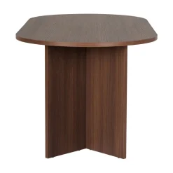 Drawer SAM Table à manger 8 personnes ovale en bois