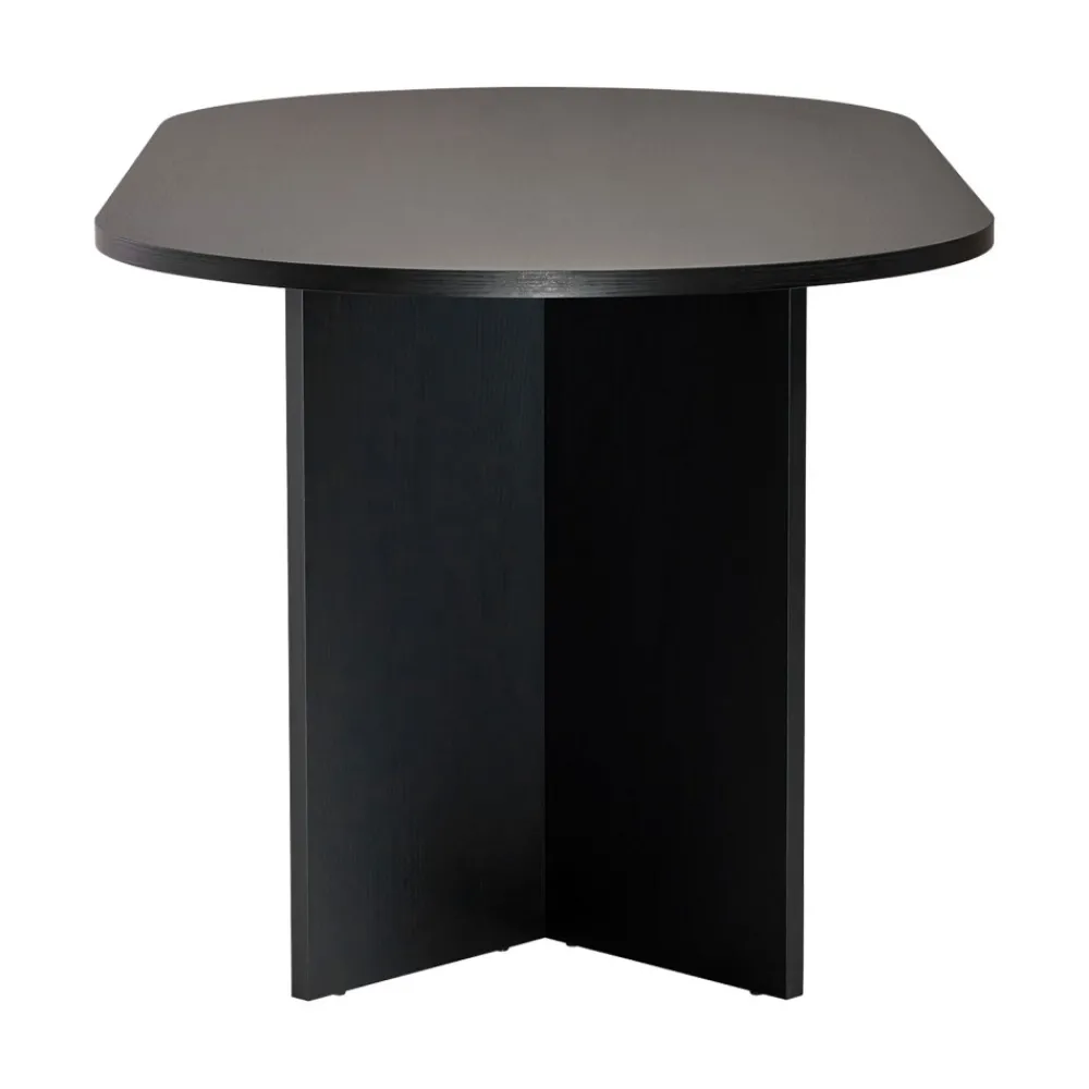 Drawer SAM Table à manger 8 personnes ovale en bois