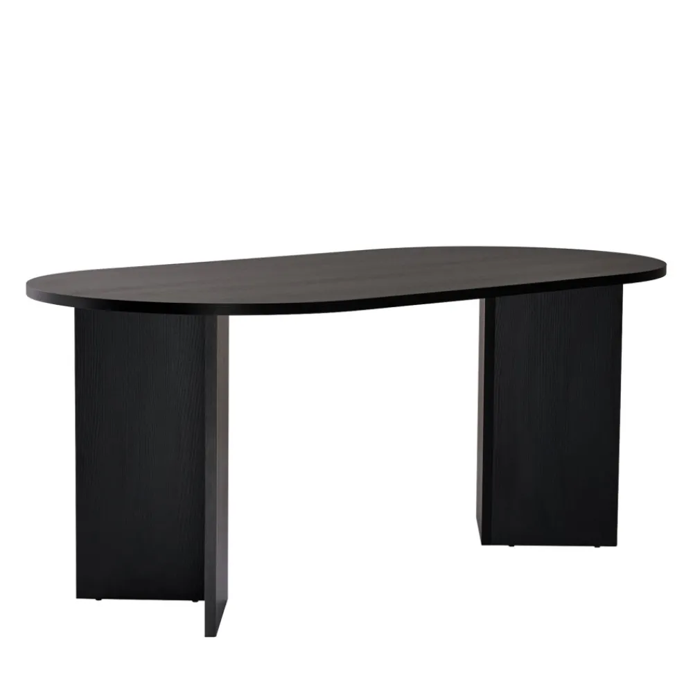 Drawer SAM Table à manger 8 personnes ovale en bois