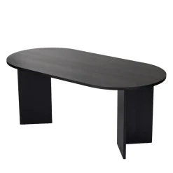 Drawer SAM Table à manger 8 personnes ovale en bois