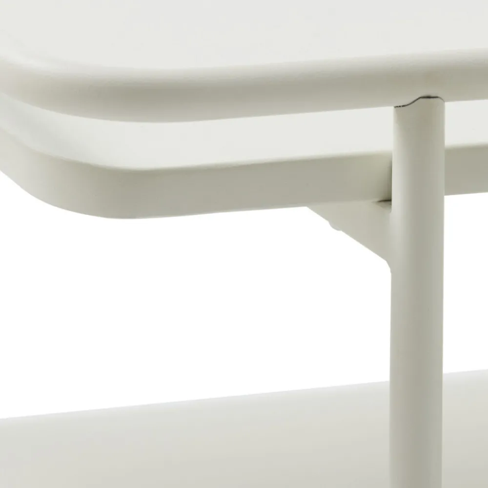 Drawer SARANDA Table basse 2 plateaux en métal