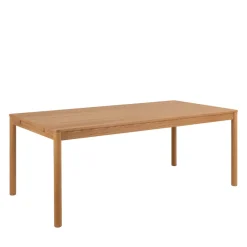 Drawer SAVACOU Table à manger extensible 8 à 12 personnes en bois 200-300x100cm