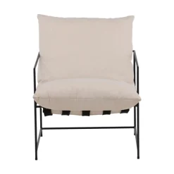 Venture Home SEDALIA Fauteuil en tissu et métal