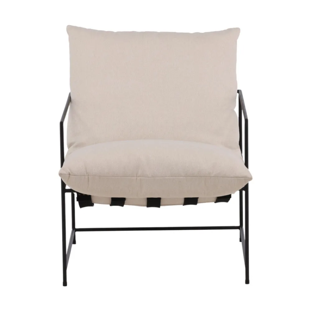 Venture Home SEDALIA Fauteuil en tissu et métal