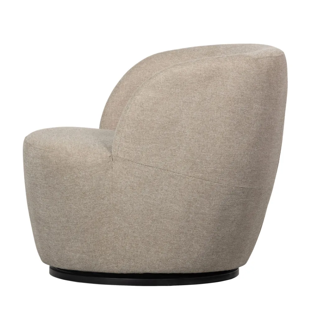 Woood SERRA Fauteuil pivotant design en tissu