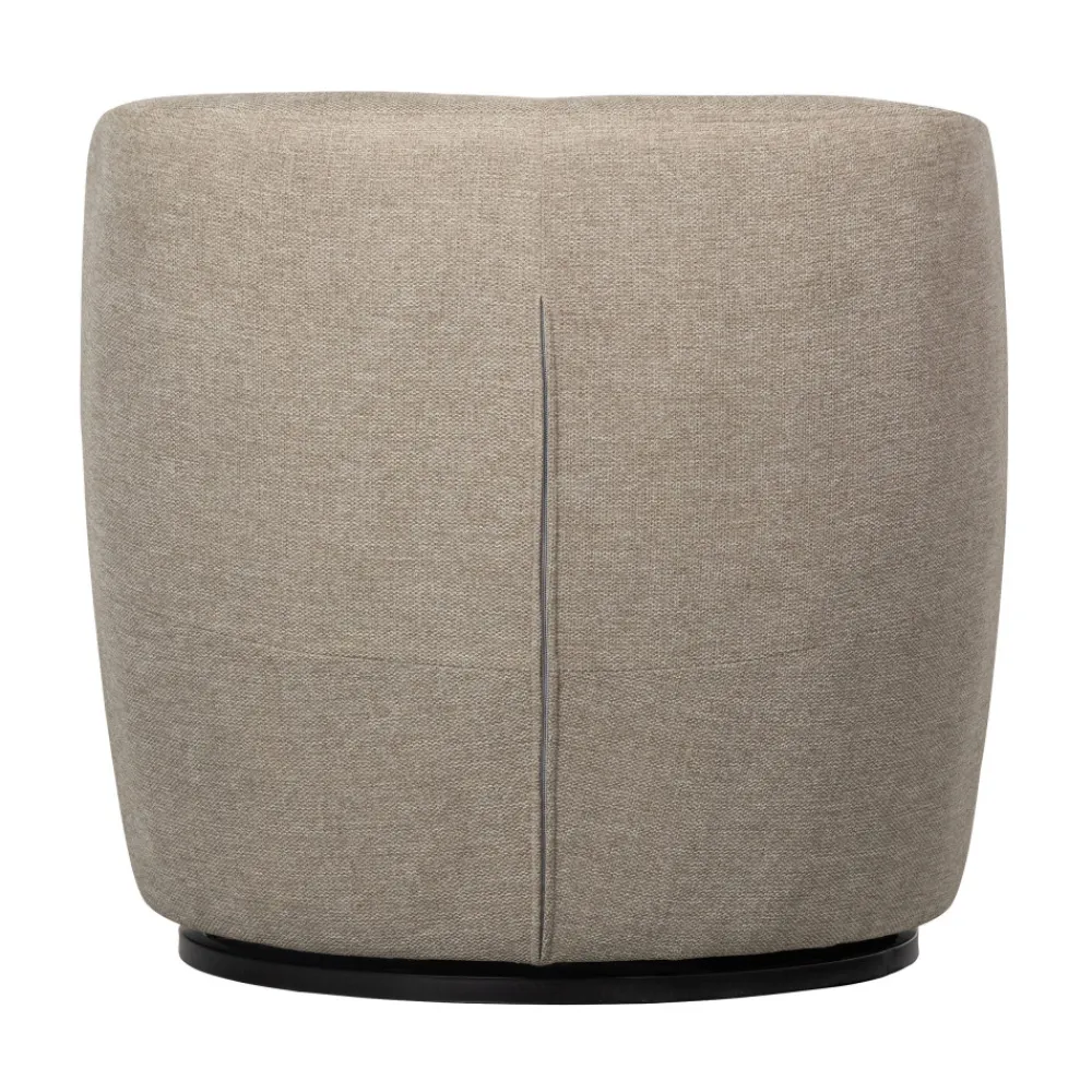 Woood SERRA Fauteuil pivotant design en tissu