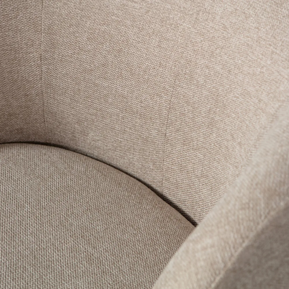Woood SERRA Fauteuil pivotant design en tissu